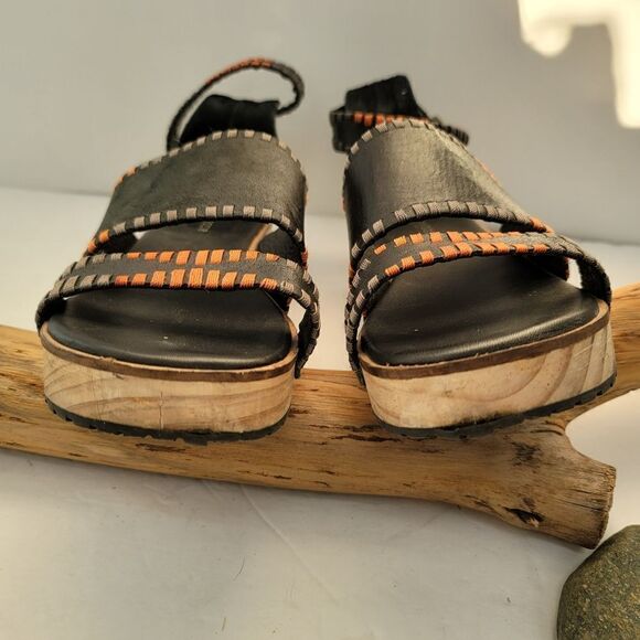 Kelsi Dagger Brooklyn DeGraw black sandals - Picture 5 of 10
